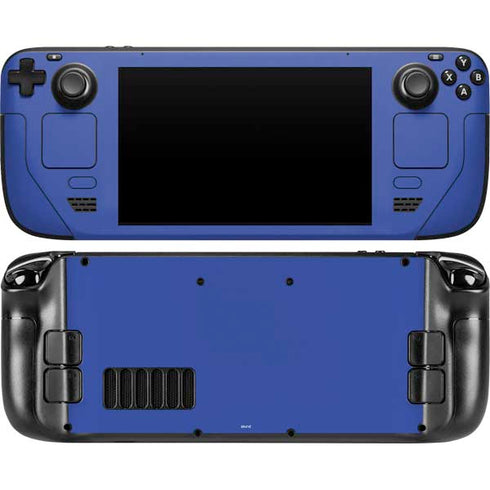 Blue Solid Steam Deck Handheld Gaming Computer Skin