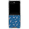 Blue Spring Galaxy Z Flip6 Clear Case