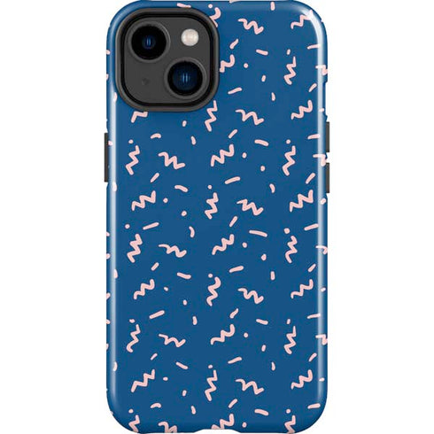 Blue Spring iPhone 15 Impact Case