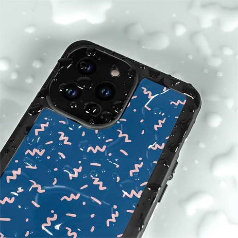 Blue Spring iPhone 15 Pro Waterproof Case