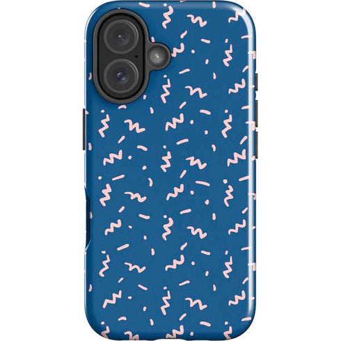 Blue Spring iPhone 16 Plus Impact Case