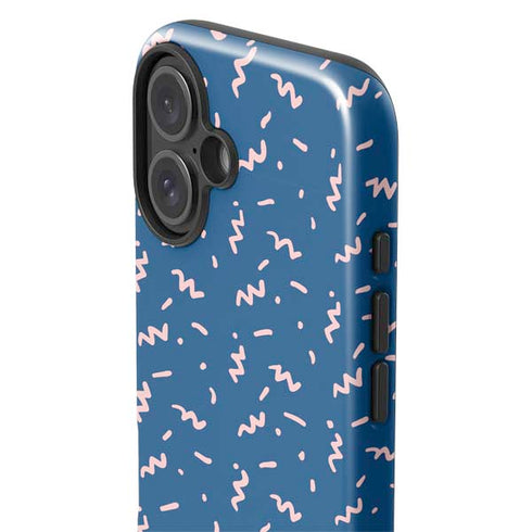 Blue Spring iPhone 16 Plus Impact Case