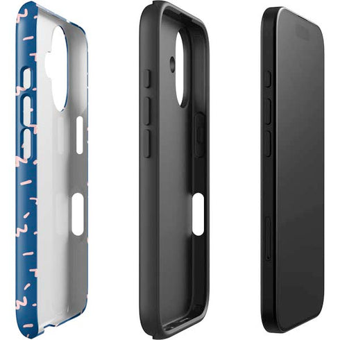 Blue Spring iPhone 16 Plus Impact Case