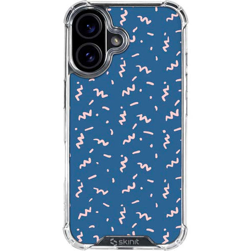 Blue Spring iPhone 17 Clear Case