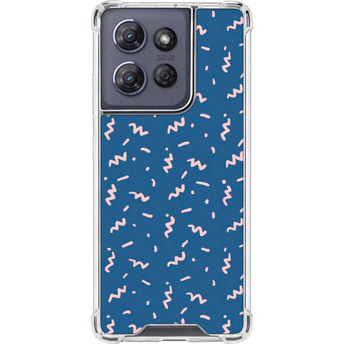 Blue Spring Moto G Play 5G (2025) Clear Case