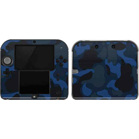 Blue Street Camo Nintendo Skins