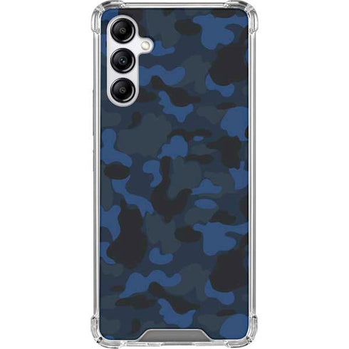 Blue Street Camo Gabb Phone 4 Clear Case