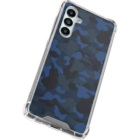 Blue Street Camo Galaxy A16 5G Clear Case