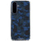 Blue Street Camo Galaxy A36 5G Clear Case