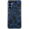 Blue Street Camo Galaxy A55 5G Clear Case