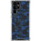 Blue Street Camo Galaxy S23 Ultra Clear Case