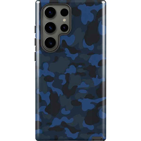 Blue Street Camo Galaxy S23 Ultra Pro Case