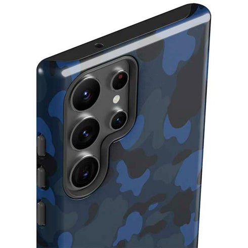 Blue Street Camo Galaxy S23 Ultra Pro Case