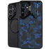 Blue Street Camo Galaxy S24 FE Kickstand Case