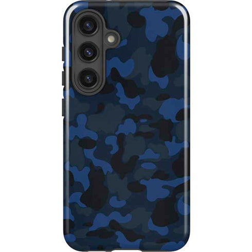 Blue Street Camo Galaxy S25 Impact Case