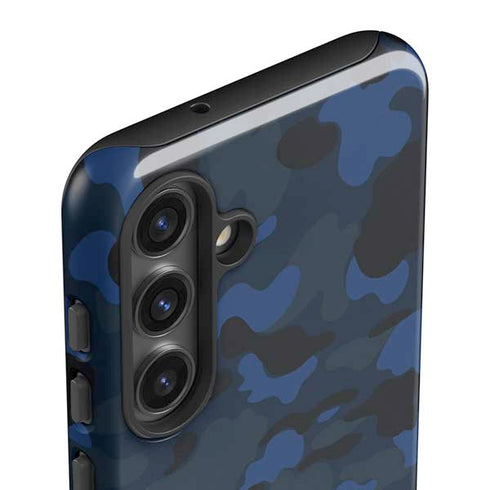 Blue Street Camo Galaxy S25 Impact Case