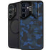 Blue Street Camo Galaxy S25 Kickstand Case