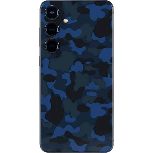 Blue Street Camo Galaxy S25 Skin