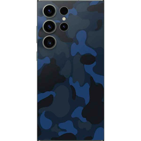Blue Street Camo Galaxy S24 Ultra Skin