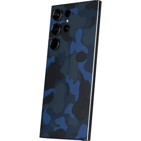Blue Street Camo Galaxy S24 Ultra Skin