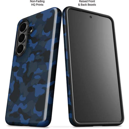 Blue Street Camo Galaxy S26 Plus Impact Case