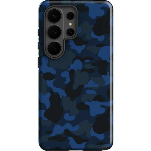 Blue Street Camo Galaxy S26 Ultra Impact Case
