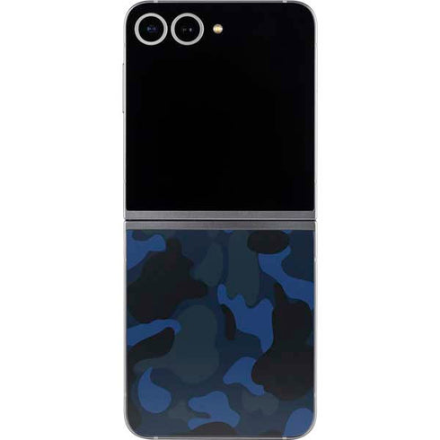 Blue Street Camo Galaxy Z Flip6 Skin