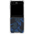 Blue Street Camo Galaxy Z Flip6 Clear Case