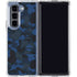 Blue Street Camo Galaxy Z Fold5 5G Clear Case