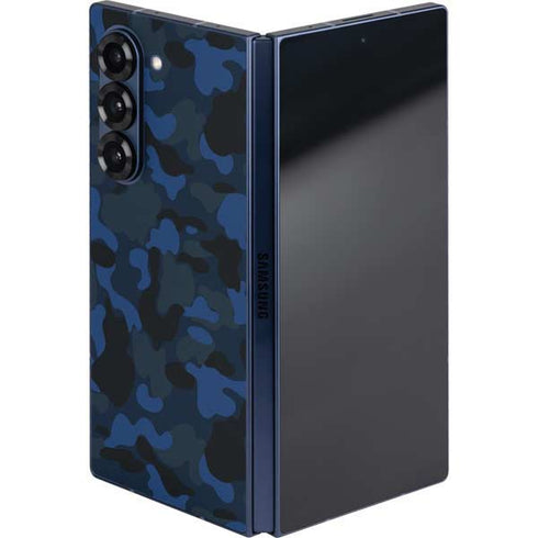Blue Street Camo Galaxy Z Fold6 Skin