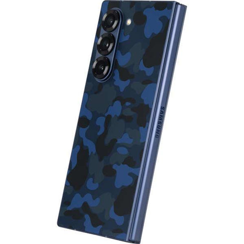 Blue Street Camo Galaxy Z Fold6 Skin
