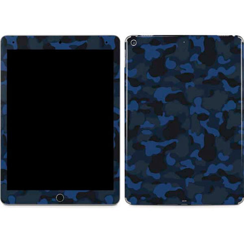 Blue Street Camo iPad Skins