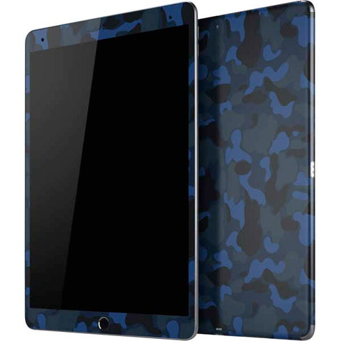 Blue Street Camo iPad Skins