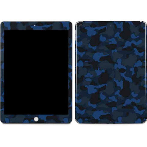 Blue Street Camo Apple iPad Skin