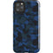 Blue Street Camo iPhone Cases