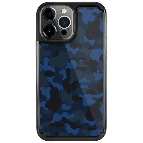 Blue Street Camo iPhone Cases