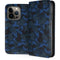 Blue Street Camo iPhone 13 Pro Folio Case