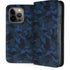 Blue Street Camo iPhone 13 Pro Folio Case