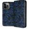 Blue Street Camo iPhone 13 Pro Max Folio Case