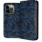 Blue Street Camo iPhone 14 Pro Folio Case