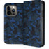 Blue Street Camo iPhone 14 Pro Folio Case
