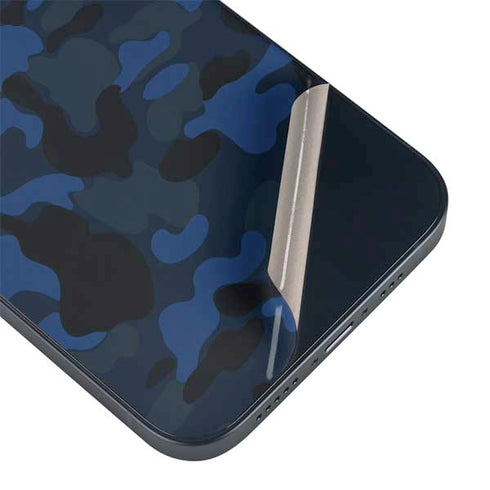 Blue Street Camo iPhone Skins