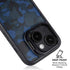 Blue Street Camo iPhone 15 Kickstand Case