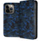 Blue Street Camo iPhone 15 Pro Folio Case