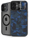 Blue Street Camo iPhone 16 Kickstand Case