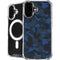 Blue Street Camo iPhone 16 MagSafe Case