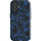 Blue Street Camo iPhone 16 Plus Impact Case
