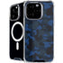 Blue Street Camo iPhone 16 Pro MagSafe Case