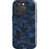Blue Street Camo iPhone 16 Pro Magsafe Impact Case