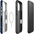 Blue Street Camo iPhone 16 Pro Magsafe Impact Case
